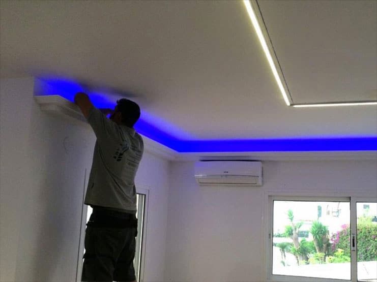 installation-ruban-led-maison